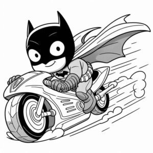 Desenho de Batman Desenho Colorir Imprimir 019