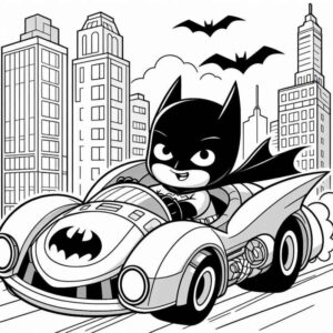 Desenho de Batman Desenho Colorir Imprimir 029
