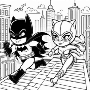 Desenho de Batman Desenho Colorir Imprimir 031