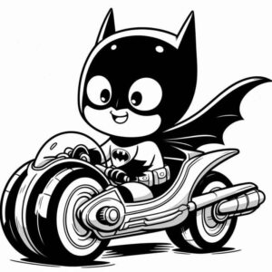 Desenho de Batman Desenho Colorir Imprimir 036