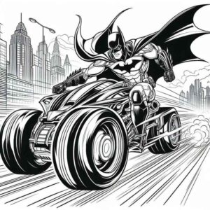 Desenho de Batman Desenho Colorir Imprimir 040