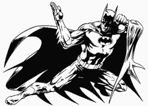 Desenho de Batman Desenho Colorir Imprimir 049