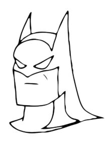 Desenho de Batman Desenho Colorir Imprimir 051
