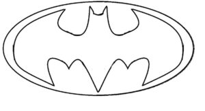 Desenho de Batman Desenho Colorir Imprimir 054