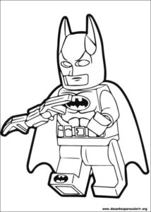 Desenho de Batman Desenho Colorir Imprimir 055