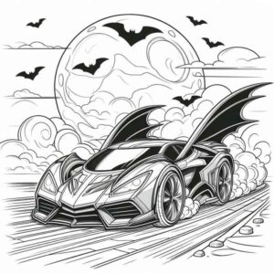 Desenho de Batman Desenho Colorir Imprimir 068