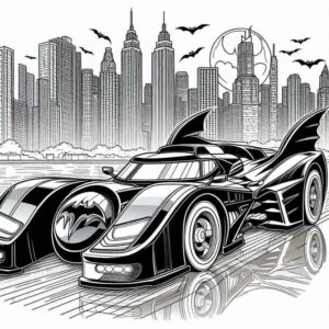 Desenho de Batman Desenho Colorir Imprimir 071