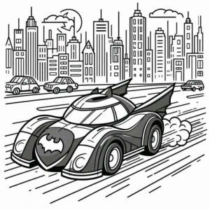 Desenho de Batman Desenho Colorir Imprimir 092