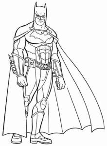 Desenho de Batman Desenho Colorir Imprimir 102