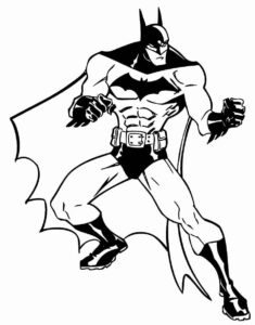 Desenho de Batman Desenho Colorir Imprimir 103