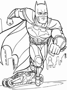 Desenho de Batman Desenho Colorir Imprimir 105