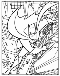Desenho de Batman Desenho Colorir Imprimir 108