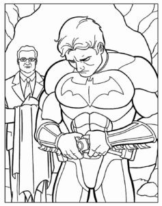 Desenho de Batman Desenho Colorir Imprimir 109