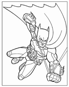 Desenho de Batman Desenho Colorir Imprimir 110