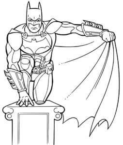 Desenho de Batman Desenho Colorir Imprimir 113