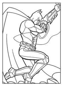 Desenho de Batman Desenho Colorir Imprimir 114