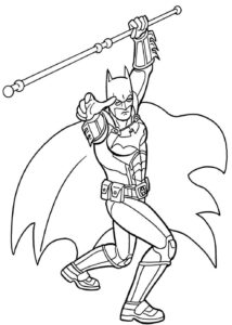 Desenho de Batman Desenho Colorir Imprimir 116