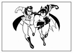 Desenho de Batman Desenho Colorir Imprimir 132