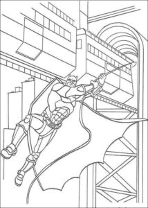 Desenho de Batman Desenho Colorir Imprimir 140