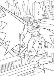 Desenho de Batman Desenho Colorir Imprimir 146
