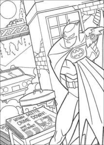 Desenho de Batman Desenho Colorir Imprimir 150