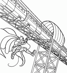 Desenho de Batman Desenho Colorir Imprimir 156