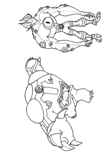 Desenho de Ben 10 Desenho Colorir Imprimir 02