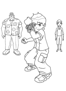 Desenho de Ben 10 Desenho Colorir Imprimir 05