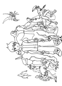 Desenho de Ben 10 Desenho Colorir Imprimir 07