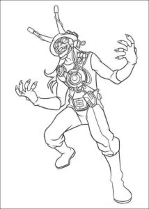 Desenho de Ben 10 Desenho Colorir Imprimir 09