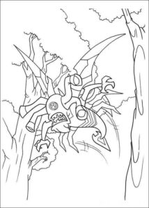 Desenho de Ben 10 Desenho Colorir Imprimir 11