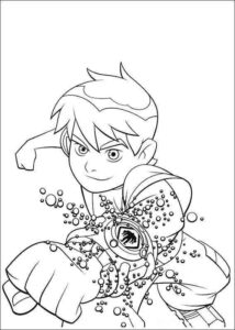 Desenho de Ben 10 Desenho Colorir Imprimir 12