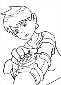 Desenho de Ben 10 Desenho Colorir Imprimir 15