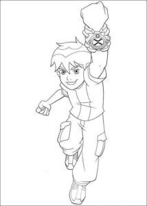 Desenho de Ben 10 Desenho Colorir Imprimir 17