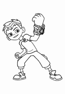Desenho de Ben 10 Desenho Colorir Imprimir 21