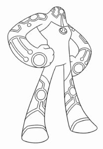 Desenho de Ben 10 Desenho Colorir Imprimir 22