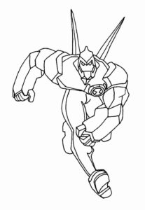 Desenho de Ben 10 Desenho Colorir Imprimir 24