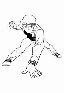 Desenho de Ben 10 Desenho Colorir Imprimir 28