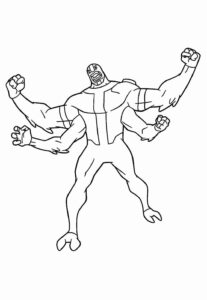 Desenho de Ben 10 Desenho Colorir Imprimir 30