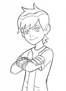 Desenho de Ben 10 Desenho Colorir Imprimir 33