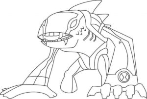 Desenho de Ben 10 Desenho Colorir Imprimir 36