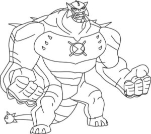 Desenho de Ben 10 Desenho Colorir Imprimir 42