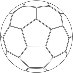 Desenho de Bola De Futebol 3