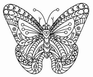 Desenho de Borboletas Desenho Colorir Imprimir 130