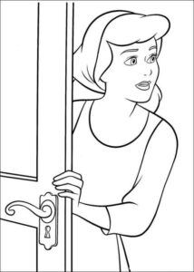 Desenho de Cinderela Desenho Colorir Imprimir 20