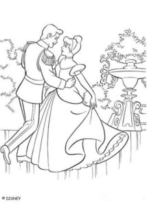 Desenho de Cinderela Desenho Colorir Imprimir 31