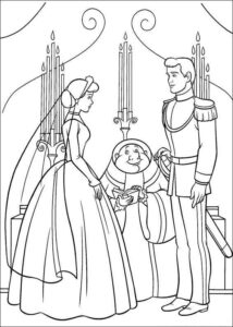 Desenho de Cinderela Desenho Colorir Imprimir 33