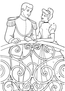 Desenho de Cinderela Desenho Colorir Imprimir 38