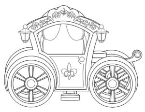 Desenho de Cinderela Desenho Colorir Imprimir 49