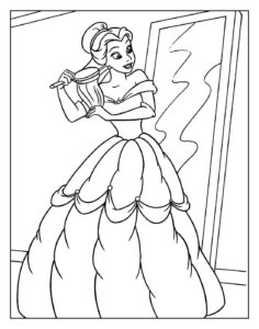 Desenho de Cinderela Desenho Colorir Imprimir 74